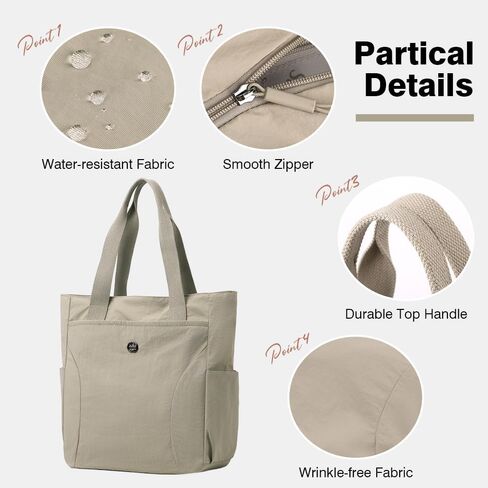 حقائب يد كبيرة من مايتوبيا للنساء، حقيبة كتف من النايلون مع سحاب، حقيبة بمقبض علوي وحقائب يومية in Kuwait