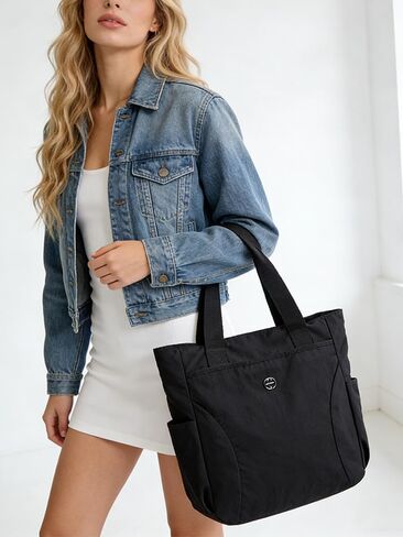 حقائب يد كبيرة من مايتوبيا للنساء، حقيبة كتف من النايلون مع سحاب، حقيبة بمقبض علوي وحقائب يومية in Kuwait