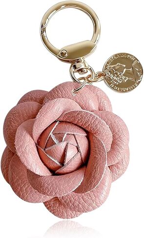 هدية سلسلة مفاتيح على شكل زهرة للأم، سلسلة مفاتيح على شكل وردة لطيفة للنساء، هدية عيد الأم، حلقة مفاتيح، سحر المحفظة in Kuwait