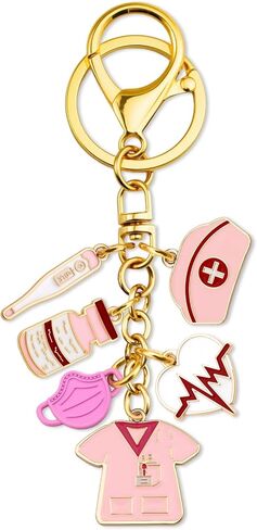 هدية تقدير الممرضات من igvean، هدايا أسبوع الممرضات، إكسسوارات سلسلة المفاتيح للممرضات، هدايا التخرج، هدية التخرج لطالبة التمريض، هدية عيد الميلاد المجيد لها in Kuwait