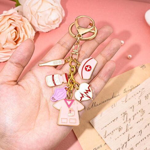 هدية تقدير الممرضات من igvean، هدايا أسبوع الممرضات، إكسسوارات سلسلة المفاتيح للممرضات، هدايا التخرج، هدية التخرج لطالبة التمريض، هدية عيد الميلاد المجيد لها in Kuwait