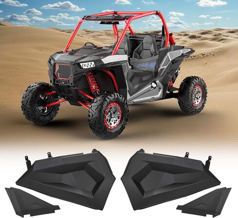 KEMIMOTO XP 1000 إدراجات الباب السفلي، لوحات UTV السفلية نصف الأبواب المتوافقة مع موديلات 2014-2023 Polaris RZR XP 1000 S 900 Turbo 60 بوصة بديلة 2879509 بابين in Kuwait