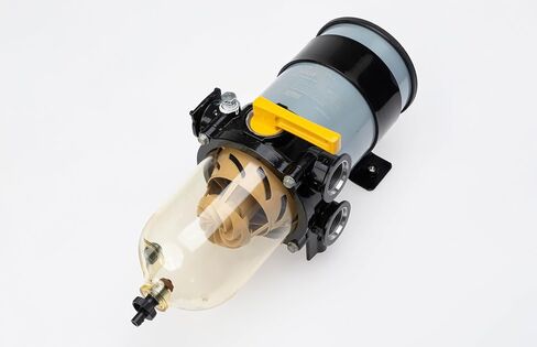 Racor 900FV10 Turbine Fuel Filter/Water Separator | 90 GPH | 10 Micron | Integrated Shut-Off Valve | Replaces Obsolete 900FH & 900FG Series | Fits Marine & Industrial Diesel in Saudi Arabia