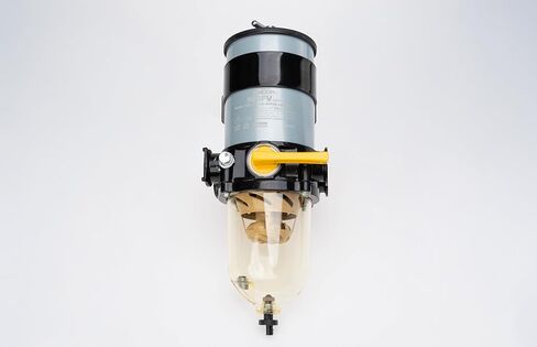 Racor 900FV10 Turbine Fuel Filter/Water Separator | 90 GPH | 10 Micron | Integrated Shut-Off Valve | Replaces Obsolete 900FH & 900FG Series | Fits Marine & Industrial Diesel in Saudi Arabia
