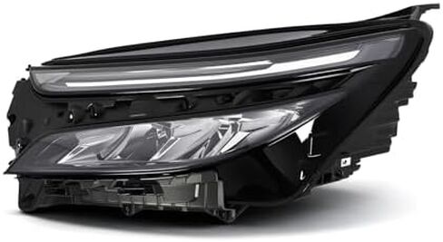 Passenger Side Hedalight Assembly Compatible with Equinox LT/RS 2022-2024 Front Right Headlamp w/DRL GM2503532 in Kuwait