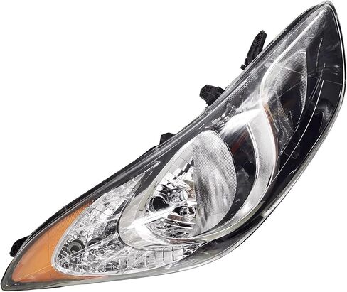 مجموعة المصابيح الأمامية اليمنى مصباح هالوجين متوافق مع 2011-2013 Hyundai Elantra 1.8L 2.0L 20-12551-00 92102-3Y000 HY2503161 in Kuwait