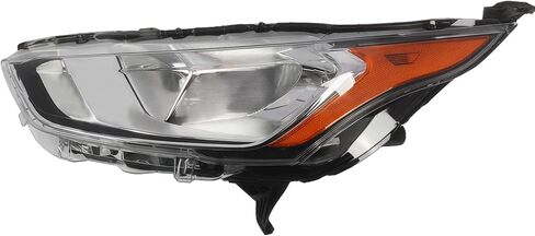 Right Side Halogen Headlight Assembly Compatible with 2019-2022 Transit Connect XL/XLT/Titanium Replacement Headlamp KT1Z13008A (Right) in Saudi Arabia