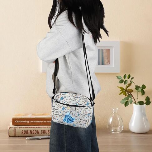JYTAPP Princess Characters Crossbody Bag Kingdom Faily Cartoon Tales Fans Crossbody Handbag Purse in Kuwait
