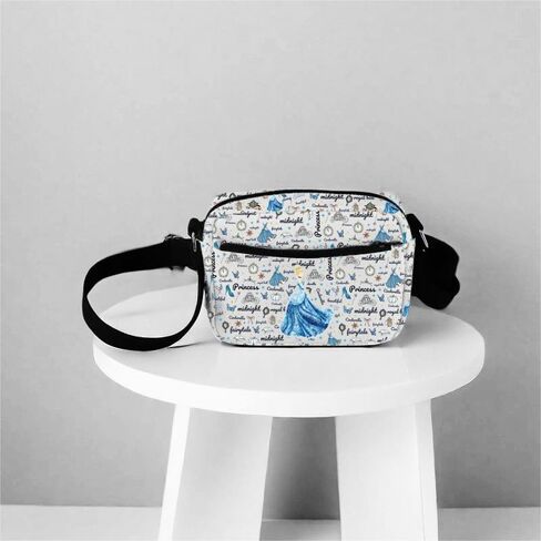 JYTAPP Princess Characters Crossbody Bag Kingdom Faily Cartoon Tales Fans Crossbody Handbag Purse in Kuwait