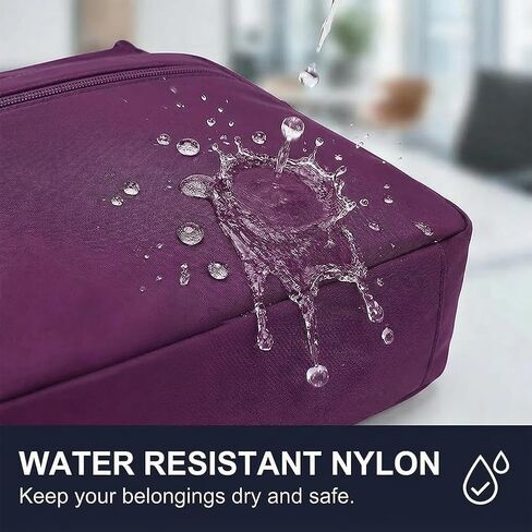 Fashion Shoulder Handbag,Roomy Multiple Pockets Waterproof Crossbody Bag for Women,Purple in Saudi Arabia