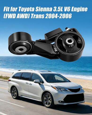 Engine Torque Strut Mount A4257 Fit for Toyota Sienna 3.3L V6 Engine FWD AWD 2004 2005 2006 Replace 123630A081 in Kuwait