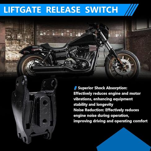 Front Isolator Motor Mount Compatible with Harley Dyna Super Glide Daytona Convertible Fat Bob Low Rider Street Bob Sturgis FXD Wide Glide FXDWG 1991-2017 Replaces 47583-90/B in Kuwait