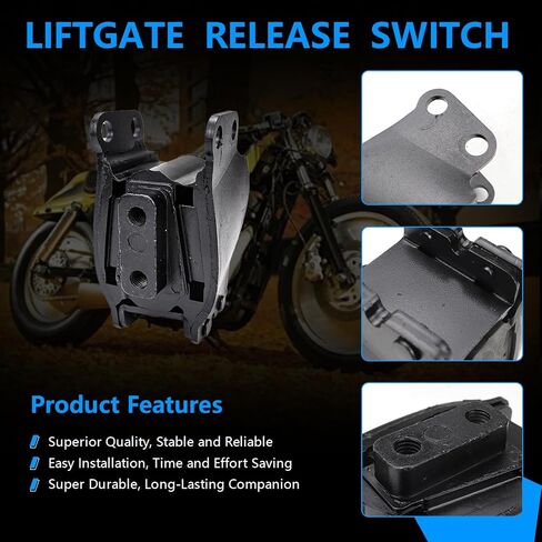Front Isolator Motor Mount Compatible with Harley Dyna Super Glide Daytona Convertible Fat Bob Low Rider Street Bob Sturgis FXD Wide Glide FXDWG 1991-2017 Replaces 47583-90/B in Kuwait