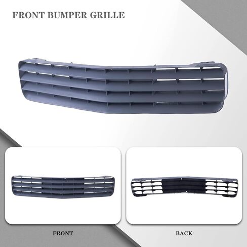 New Grille Assembly Primed Shell and Insert Plastic Replacement For Chevy Camaro 1988 1989 1990 1991 1992 Without emblem provision Replaces OE 14076058 | GM1200323 | 5715 in Kuwait