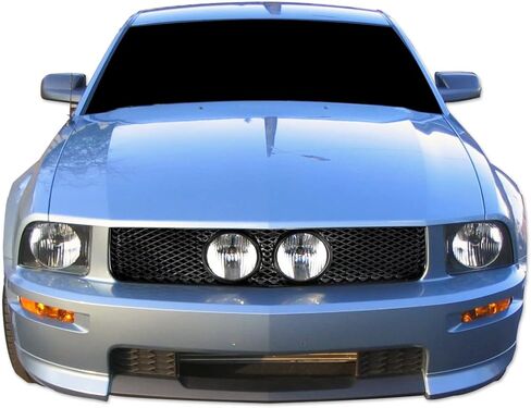Armordillo USA 8720844 شبكة غطاء أمامي ممتص للصدمات - بيانو أسود يناسب 2005-2009 Ford Mustang GT in Saudi Arabia