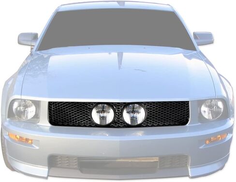 Armordillo USA 8720844 شبكة غطاء أمامي ممتص للصدمات - بيانو أسود يناسب 2005-2009 Ford Mustang GT in Saudi Arabia
