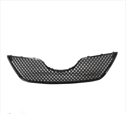 JX RACING Front Upper Lower Grille Compatible with Toyota Camry 2007 2008 2009 Bumper Grill Mesh Style Painted Gloss Black Shell Set 5311206010 TO1036103 5310106180C0 TO1200291 in Kuwait