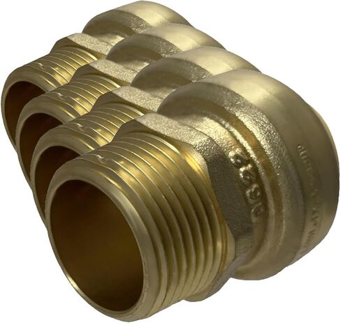 1 Piece 1'' Push Fit x 1'' Male NPT Adapter in Saudi Arabia