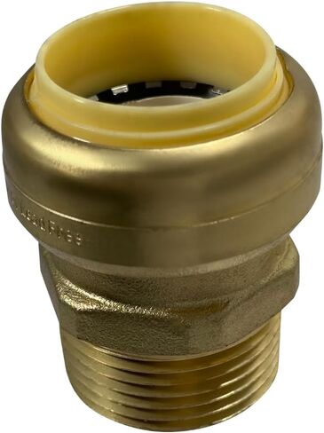 1 Piece 1'' Push Fit x 1'' Male NPT Adapter in Saudi Arabia