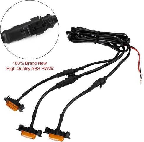 Topteng Grille LED Lights Kit, 3PCS Front Bumper Hood Grille LED Lights fit for Toyota Tacoma 2001-2011 TRD PRO, for Tacoma 2016-2023 TRD PRO in Saudi Arabia