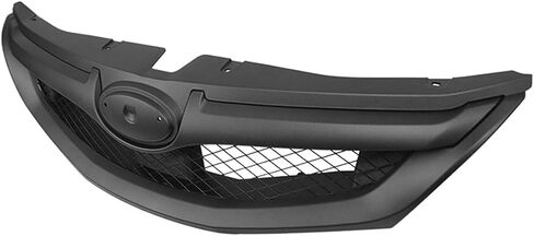 Front Bumper Upper Grille, Compatible with 2008-2010 Subaru Impreza WRX Hatchback Only, Matte Black ABS Plastic OE Style Replacement Grill Assembly, 1PC in Kuwait