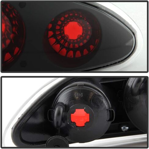 ACANII - For 1993-2002 Chevy Camaro Z28 Black Housing Tail Lights Brake Lamps Replacement Assembly Driver & Passenger in Saudi Arabia
