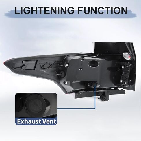 2018 2019 2020 2021 أضواء خلفية ترافيرس، ضوء خلفي LED متوافق مع 2018-2021 تشيفي ترافيرس، استبدال مصباح فرامل الضوء الخلفي الجانب الخارجي الأيمن الخلفي GM2805130 84332111 84618032 in Kuwait
