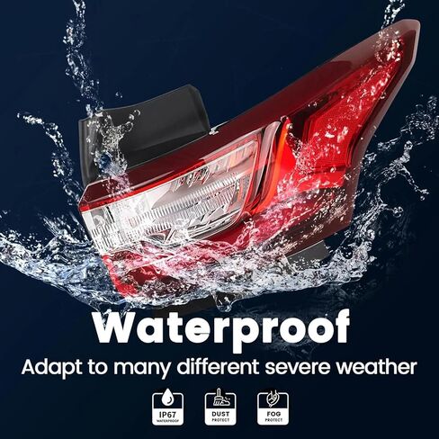 2018 2019 2020 2021 أضواء خلفية ترافيرس، ضوء خلفي LED متوافق مع 2018-2021 تشيفي ترافيرس، استبدال مصباح فرامل الضوء الخلفي الجانب الخارجي الأيمن الخلفي GM2805130 84332111 84618032 in Kuwait