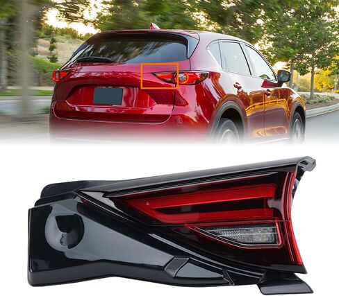 اليسار LED الداخلية الذيل ضوء الجمعية لمازدا CX5 CX-5 2016 2017 2018 2019 2020 2021 الفرامل الخلفية وقف مصباح سائق الجانب in Saudi Arabia
