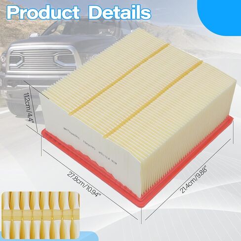 Cummins Filter Kit Compatible with Dodge Ram 2500/3500/4500/5500 2019-2025, Fuel Filter 68436631AA/68157291AA, 05083285AA and CA10261. in Saudi Arabia