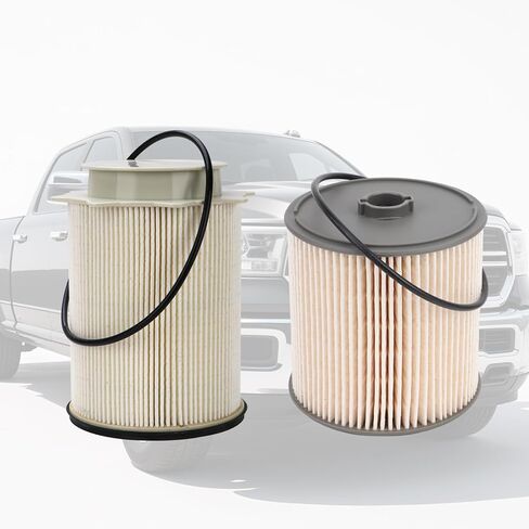 طقم فلتر الكمون متوافق مع دودج رام 2500/3500/4500/5500 2019-2025، فلتر الوقود 68436631AA/68157291AA، 05083285AA وCA10261. in Kuwait