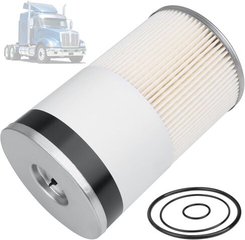 FS19765 Fuel Filter Water Separator Fit for Cummins ISX Replaces P550851 PF7930 WF10005 21737499 85120233 FS19763 PF7928 P550849 L9765 L9763FXL 33763 FS19764 FS19766 PF9814 in Kuwait