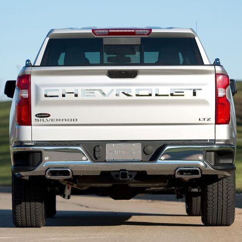 Putco Chevrolet Tailgate Lettering Kit - Stainless Steel - Fits Chevy Colorado 2023-2026(Does NOT fit Z71, ZR1, ZR2) in Kuwait