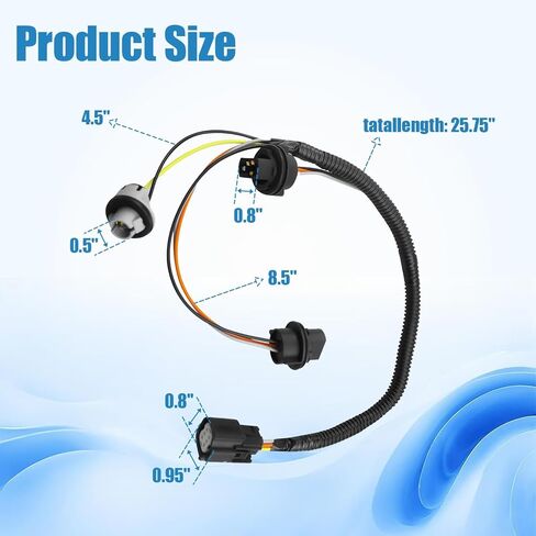 23126521 Tail Lamp Wiring Harness Rear Right Tail Light Socket Connector Compatible with 2015-2022 Chevy Colorado GMC Canyon Replace 23126521 Tail Light Wiring Harness Assembly in Saudi Arabia