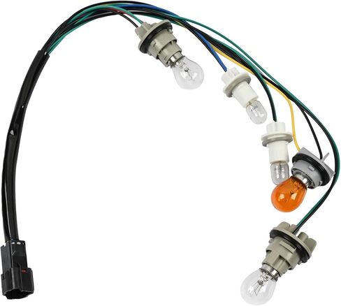 Tail Light Lamp Wiring Harness Socket Holder & Bulbs 92450-2K500 Compatible with Kia Soul 2011 2012 2013,Rear Tail Lamp Bulb Wiring Harness LH/RH in Saudi Arabia