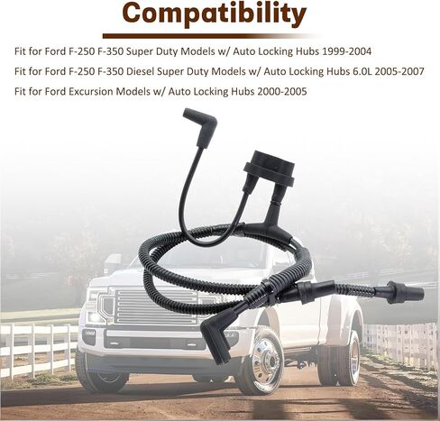 ASTROSYNC Vacuum Reservoir Tube Assembly Fit For Ford F-250 F-350 Super Duty 1999 2000 2001 2002 2003 2004 2005 2006 2007, Vacuum line Replace F81Z-7A784-BB F81Z7A784BB F81Z-7A784-BB-1 in Kuwait