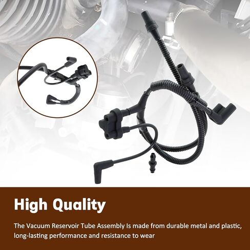 ASTROSYNC Vacuum Reservoir Tube Assembly Fit For Ford F-250 F-350 Super Duty 1999 2000 2001 2002 2003 2004 2005 2006 2007, Vacuum line Replace F81Z-7A784-BB F81Z7A784BB F81Z-7A784-BB-1 in Kuwait