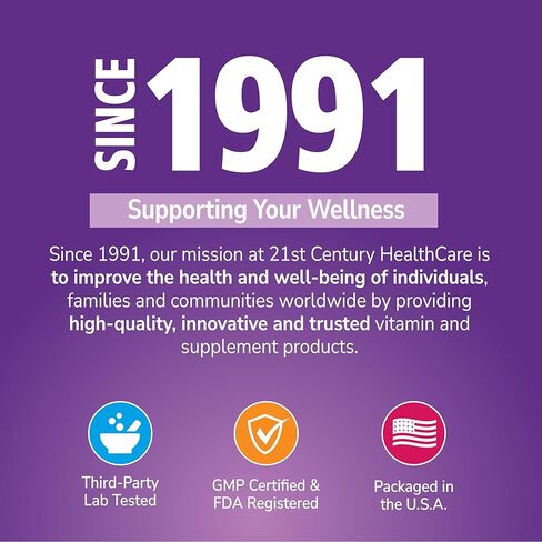 كبسولات بروبيوتيك المتقدمة من 21 سنشري، 60 قطعة (27505) in Kuwait