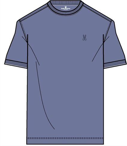 Psycho Bunny Bryce Performance Tee - B6U490F200 in Saudi Arabia