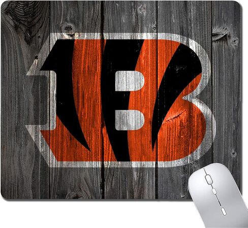 Wood Grain Design Sports Mouse Pad, Non-Slip Rubber Base Mousepad for Computers Laptop Desk, Gaming Mousepad Desk Accessories, Desk Mat Mouse Pad, Office Supplies - Mouse Pads for Desk in Kuwait