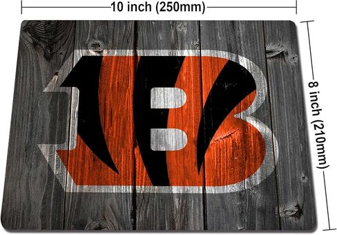 Wood Grain Design Sports Mouse Pad, Non-Slip Rubber Base Mousepad for Computers Laptop Desk, Gaming Mousepad Desk Accessories, Desk Mat Mouse Pad, Office Supplies - Mouse Pads for Desk in Kuwait