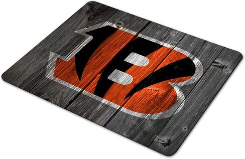 Wood Grain Design Sports Mouse Pad, Non-Slip Rubber Base Mousepad for Computers Laptop Desk, Gaming Mousepad Desk Accessories, Desk Mat Mouse Pad, Office Supplies - Mouse Pads for Desk in Kuwait