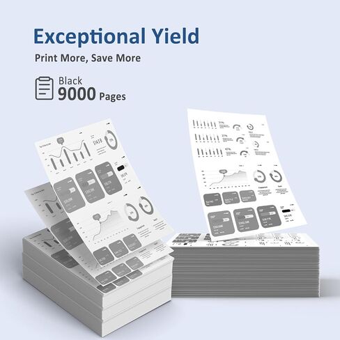 CF226X 26X Toner Cartridges Black (2-Pack) Compatible for 26X 26A CF226A Laser Jet M402n M426fdw, CF226 for Laser Jet pro M402n M426fdw M402dn M402dw M402m Pro MFP M427dw M426dw M426fdn in Kuwait