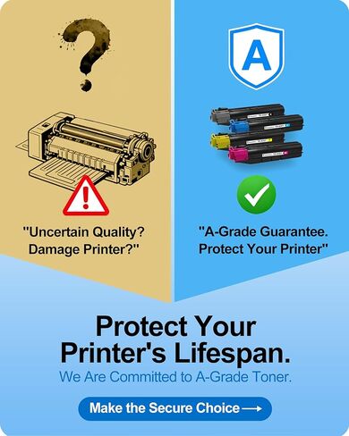 MasaiMara TK-8307 TK8307 High Yield Toner Cartridges Replacement for Kyocera Taskalfa 3050ci 3550ci 3051ci 3551ci Printer ｜ TK-8307K TK-8307C TK-8307M TK-8307Y ｜ Black, Cyan, Magenta, Yellow, 4-Pack in Saudi Arabia