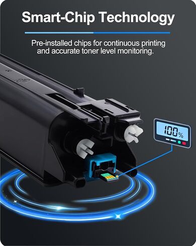 MasaiMara TK-8307 TK8307 High Yield Toner Cartridges Replacement for Kyocera Taskalfa 3050ci 3550ci 3051ci 3551ci Printer ｜ TK-8307K TK-8307C TK-8307M TK-8307Y ｜ Black, Cyan, Magenta, Yellow, 4-Pack in Saudi Arabia