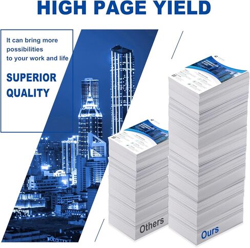 TN436 TN-436 Toner Cartridge Compatible for Brother TN 436 TN436BK/C/M/Y TN-433 TN433 High Yield Toner for HL-L8360CDW HL-L8360CDWT HL-L9310CDW MFC-L8900CDW MFC-L9570CDW Printer (4-Pack) in Kuwait