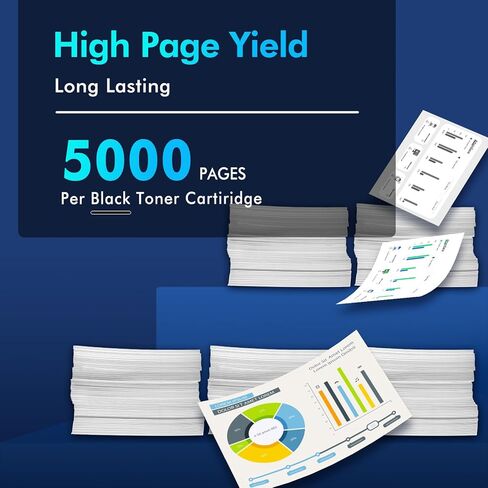 aceink CF289A 89A Toner Cartridge Black with Chip Replacement for 89A CF289A 89X CF289X Work with Enterprise MFP M528dn M528f Flow M528c M528z M507x M507n M507dn Printer (2-Pack) in Kuwait