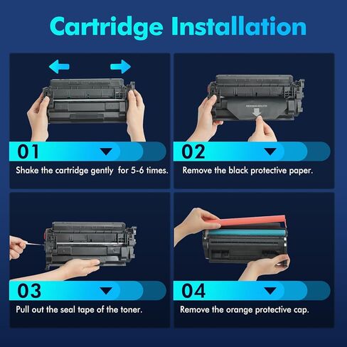 aceink CF289A 89A Toner Cartridge Black with Chip Replacement for 89A CF289A 89X CF289X Work with Enterprise MFP M528dn M528f Flow M528c M528z M507x M507n M507dn Printer (2-Pack) in Kuwait