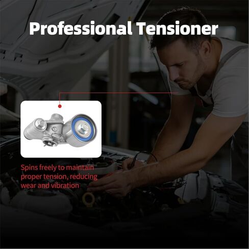 43138 Belt Tensioner Assembly Fit for Saab 9-2X 2005-2006 Subaru Forester 1998-2013 Subaru Outback 2000-2012#13033AA042 13033AA040 13033AA041 13033AA042 85065 in Saudi Arabia