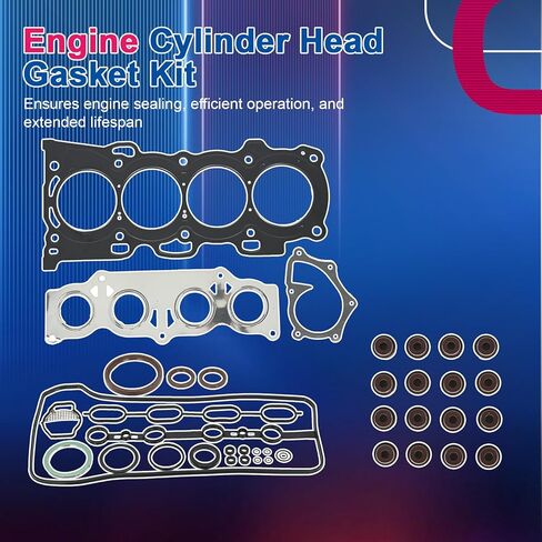 Timing Chain Kit with Water Pump & Head Gasket Set – Fits 2001-2015 Toyota Matrix/Corolla/Camry / RAV4/ Highlander,xB/tC, Lexus HS250h l4 2.4L, OE# HS26232PT, ES71183, HGS917 in Kuwait